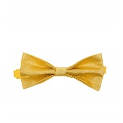 Elegancka muszka dla psa srebrna