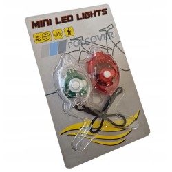 LAMPKA MINI LED do ROWERU HULAJNOGI Oświetlenie rowerowe PRZÓD TYŁ