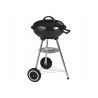 GRILL MEISTER KANSAS Stylowy grill kulisty na węgiel drzewny Ø 34 cm kółka