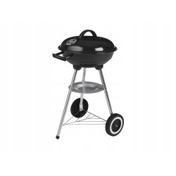 GRILL MEISTER KANSAS Stylowy grill kulisty na węgiel drzewny Ø 34 cm kółka