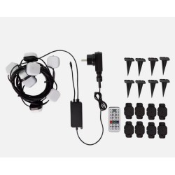 Bloczki oświetleniowe LED Girlanda 8 żarówek