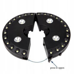 Oświetlenie LED pod parasol ogrodowy Nor-tec 2582691