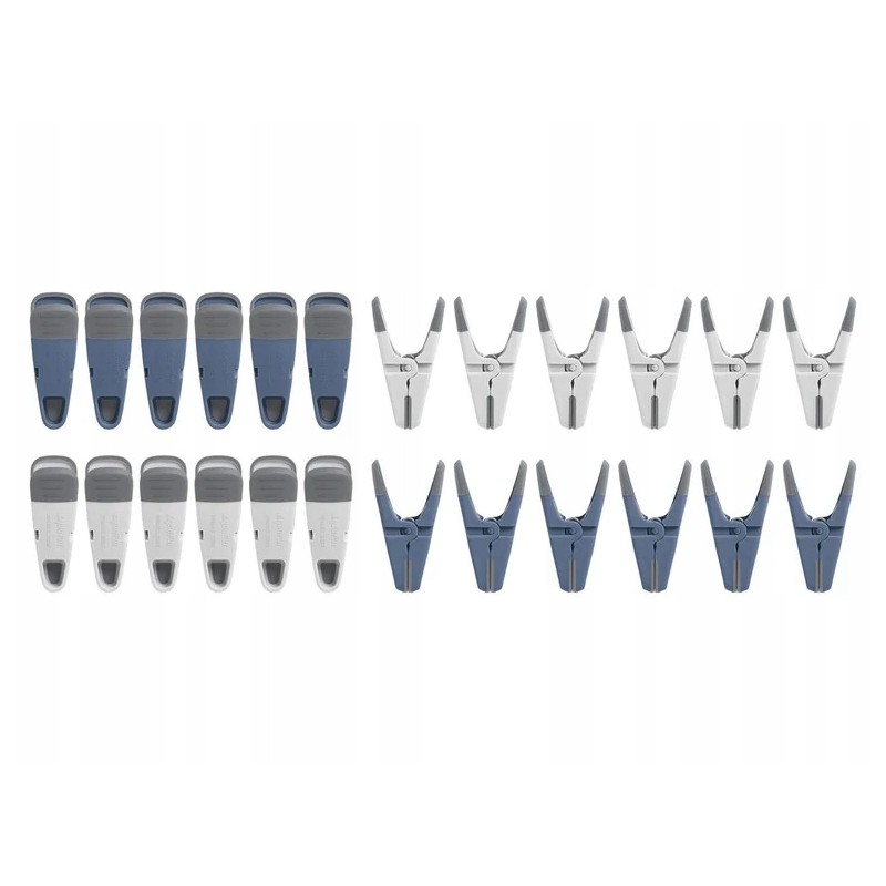 KLAMERKI SPINACZE DO PRANIA UBRAŃ BIELIZNY 24szt