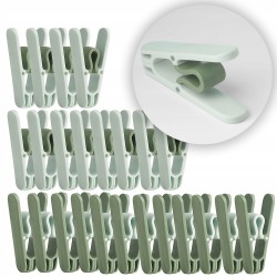 KLAMERKI SPINACZE DO PRANIA UBRAŃ BIELIZNY 24szt