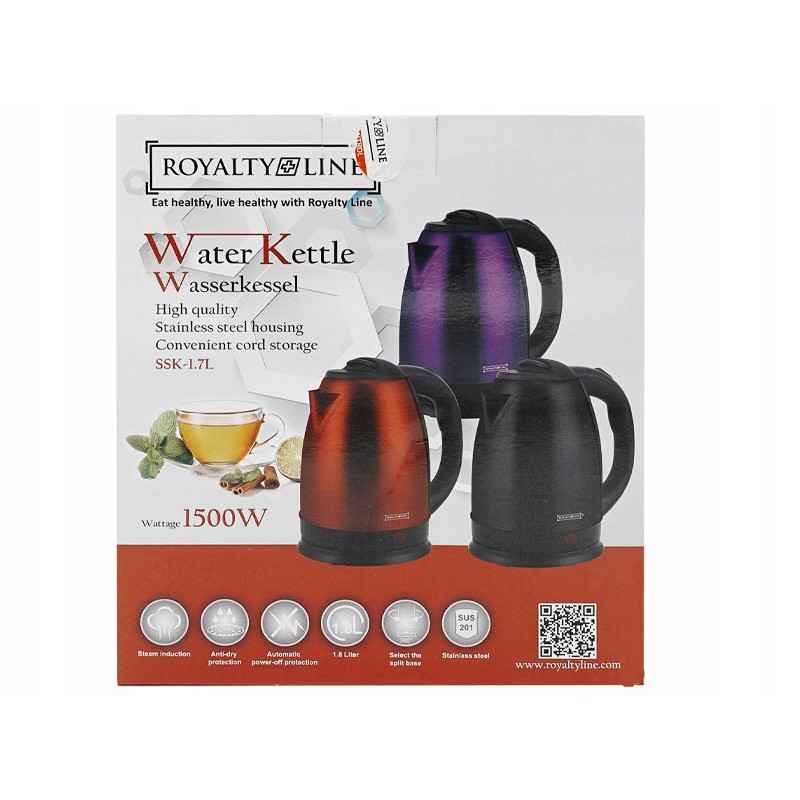 Royalty Line czajnik elektryczny 1,8 l fioletowy