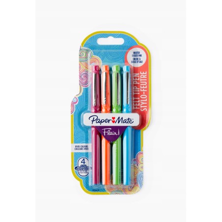 Marker wodny wielokolorowy Paper Mate 4 szt.