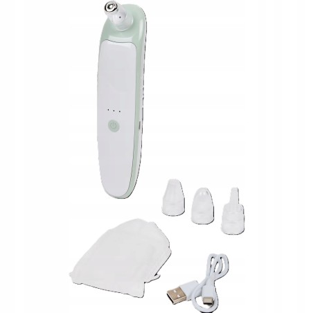 Próżniowy oczyszczacz porów Luxicare do wielokrotnego ładowania- 4 głowice