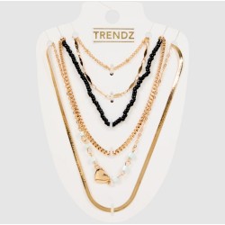 Zestaw 6 naszyjników