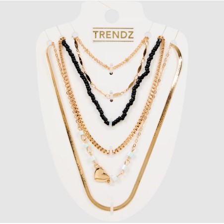 Zestaw 6 naszyjników