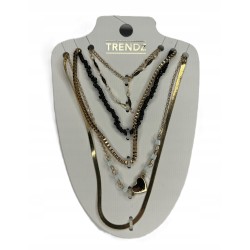 Zestaw 6 naszyjników