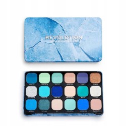 Paleta cieni Makeup Revolution Prasowane metaliczne