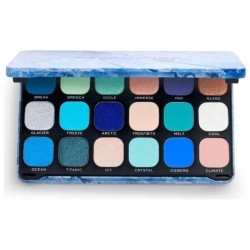 Paleta cieni Makeup Revolution Prasowane metaliczne