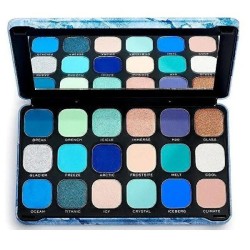 Paleta cieni Makeup Revolution Prasowane metaliczne