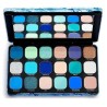 Paleta cieni Makeup Revolution Prasowane metaliczne