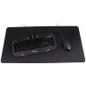 CRELANDO Podkładka pod mysz i klawiaturę 60 x 35cm CZARNA/BEŻOWA (14/G-358)