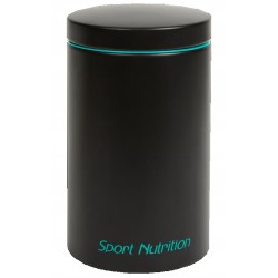 Pojemnik Słoik na Suplementy Odżywki Białkowa dla Sportowców Siłownia 2,4L