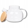 Czajnik tradycyjny szklany Absolu Chic 0,8 l bezbarwny