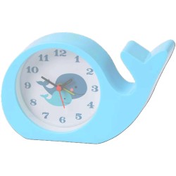 Zegar z budzikiem dla dzieci- Delfin