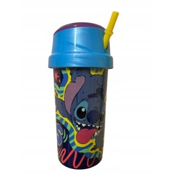 STITCH DISNEY Kubek do picia z pojemnikiem na przekąski