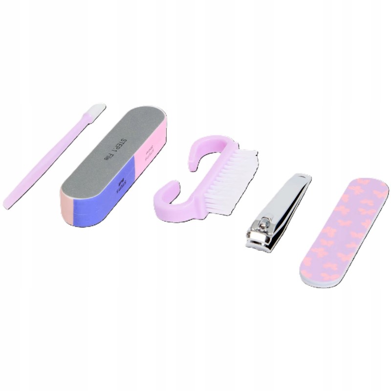 Zestaw do manicure/pedicure w etui Beauty Star 5-częściowy