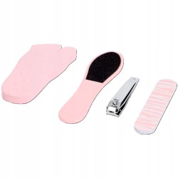 Zestaw do pedicure w etui Beauty Star 5-częściowy