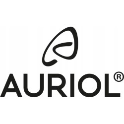 AURIOL Okulary do czytania ultralekkie z etui i korekcją +1 DPI - SZARE