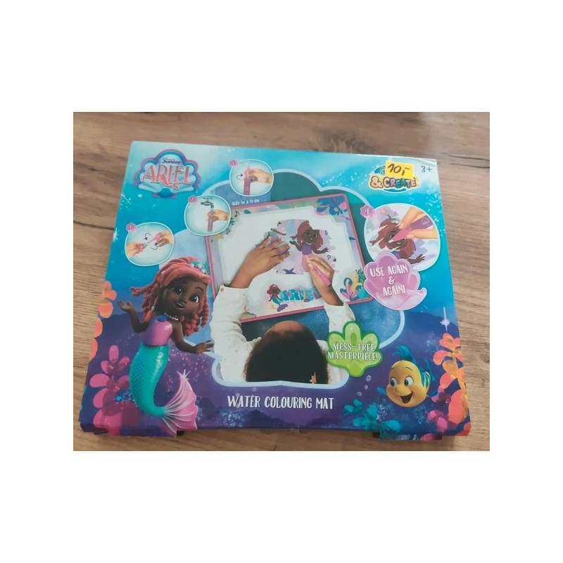 Disney ARIEL MATA WODNA DO MALOWANIA, RYSOWANIA 51 x 41cm- KOLOROWANIE WODĄ