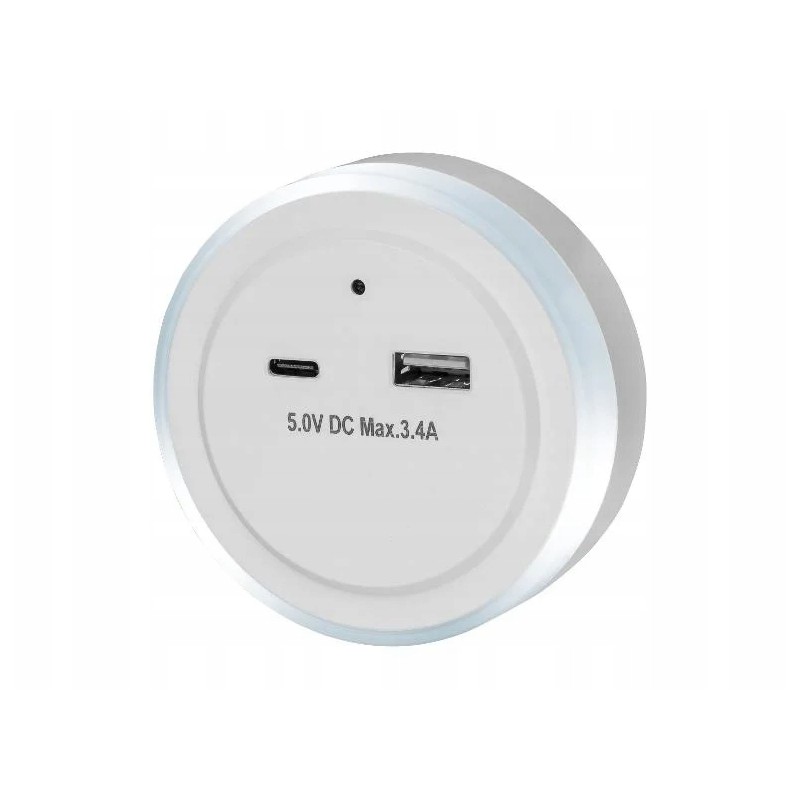 Port USB Z 2 portami ładowania USB