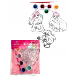 Witraż do malowania zawieszki na okno Disney Princess Księżniczki