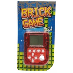 KONSOLA DO GIER GRA ELEKTONICZNA KIESZONKOWA RETRO MINI GAME 26 GIER RED