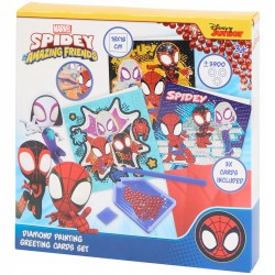 SPIDEY DIAMENTOWE MALOWANIE KARTKI OKOLICZNOŚCIOWE ZESTAW 3 SZT