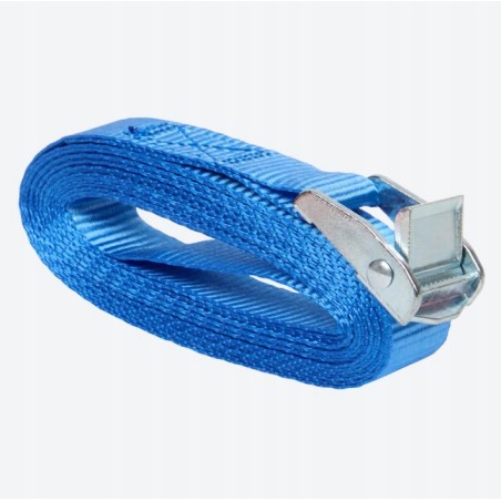 Pas napinający 25mm x 3,5m 200kg niebieski