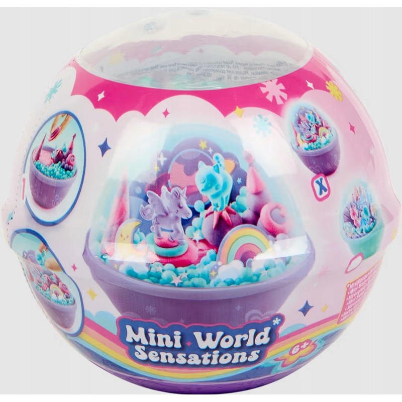 Kulka-niespodzianka Canal Toys Mini WORLD SENSATION FIOLETOWA + GRATIS