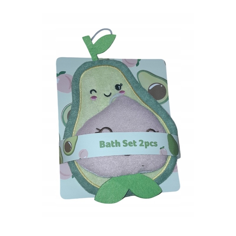 Zestaw kąpielowy gąbka kąpielowa , rękawica kąpielowa