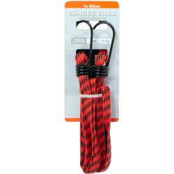 STRAP Guma do Bagażnika Rowerowego z Haczykami 60cm red