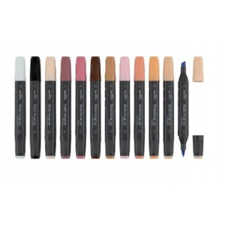 Promarkery Crelando, markery, 2-6mm, zestaw 12 szt.