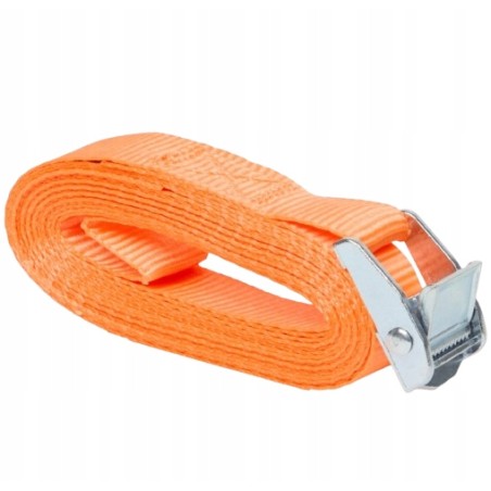 Pas transportowy spinający bagaż do walizki pomarańczowy 2,5 cm x 3,5 m