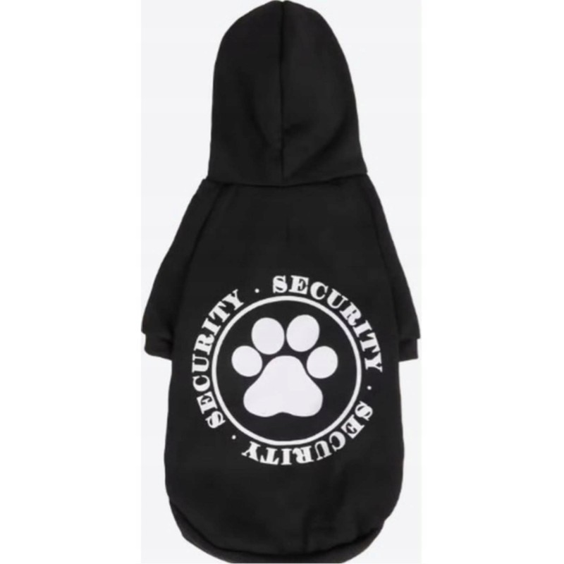 Bluza z kapturem / Płaszcz dla psa "Security" - 100% Poliester