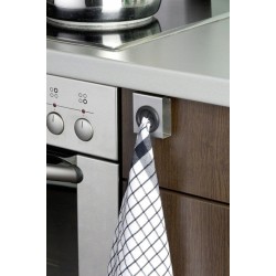 Livarno Home Wieszak kuchenny łazienkowy, na ręczniki ściereczki, PUSH 2szt