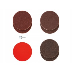 ZESTAW TARCZ SZLIFIERSKICH z DYSKIEM na RZEP PARKSIDE- 7 ELEMENTÓW