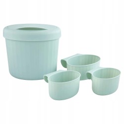 Organizer na przewijak HOME CREATION 6-el. pojemniki koszyki + haczyki