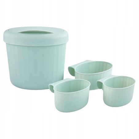 Organizer na przewijak HOME CREATION 6-el. pojemniki koszyki + haczyki