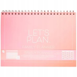 PLANER 2025 TYGODNIOWY PIONOWY KALENDARZ CODZIENNY SPIRALNY NAKLEJKI MOREL