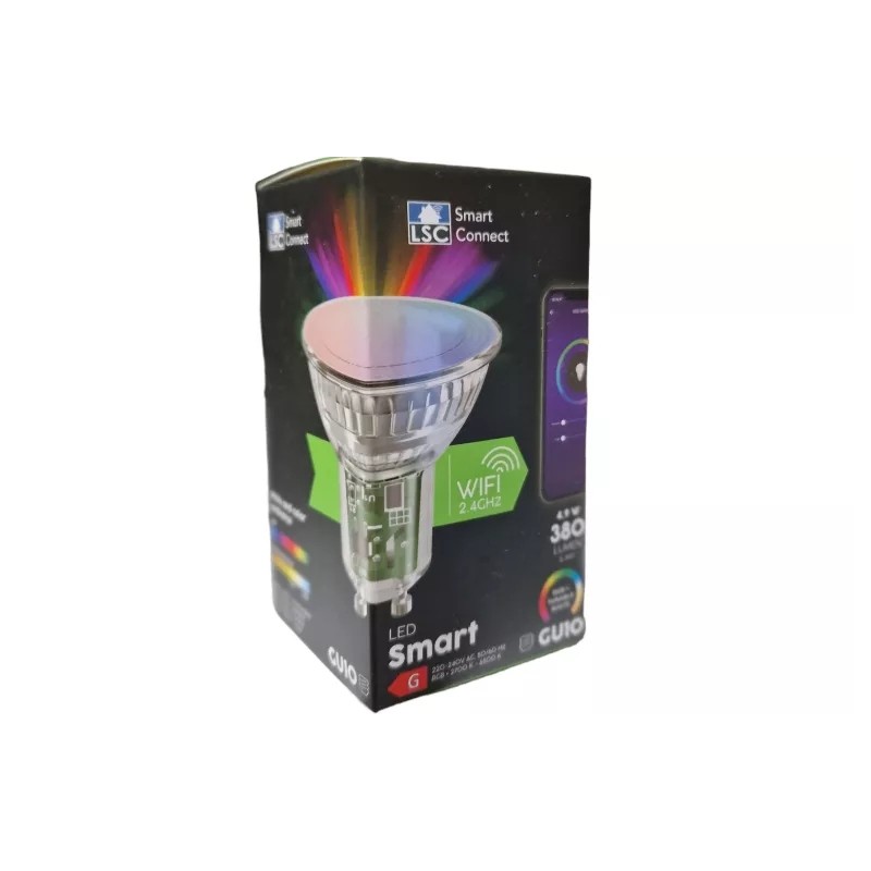 Żarówka smart connect LSC GU10 380 lumen