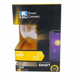 Inteligentna Żarówka dekoracyjna LSC Smart Connect Ciepły Biały E27