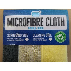 Dwustronna Ściereczka z Mikrofibry i drucianej powłoki 32x32cm 2 szt.