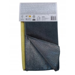 Dwustronna Ściereczka z Mikrofibry i drucianej powłoki 32x32cm 2 szt.