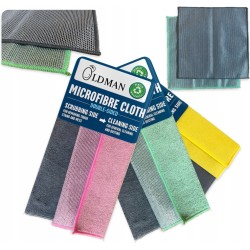 Druciane ściereczki ŚCIERKA Magiczna stalowa 31x31cm czyścik druciak 2szt