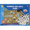 Gra przybijanka MŁOTEK GWOŹDZIE SZABLONY PLANSZA