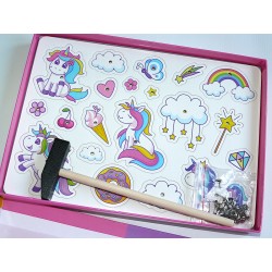 Gra przybijanka MŁOTEK GWOŹDZIE SZABLONY PLANSZA